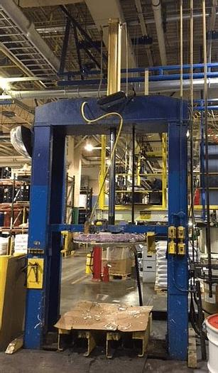 Used 200 GALLON ROSS POWERMIX MIXER WITH DISCHARGE RAM – S/S – VAC – JACKETED (#9338)