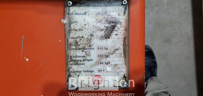 Used 2008 BT Products AB LSF 1250E Used Forklift, electric forklift/stacker