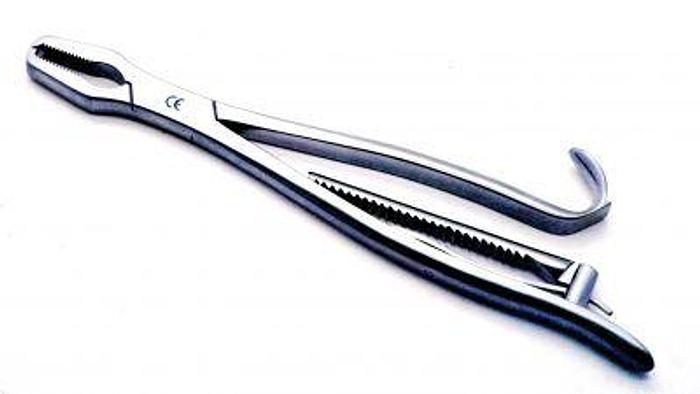 Used Forceps Bone Holding Kern Lane 9mm by 200mm (8in)