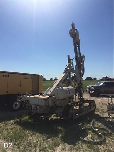 Used 1988 Ingersoll-Rand ECM350 Air Trac Drill & 850 cfm Air Compressor