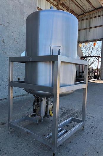 Used Tank, 400 Gallon, 316L Stainless Steel, Holland, Deaerator, FV #S743863