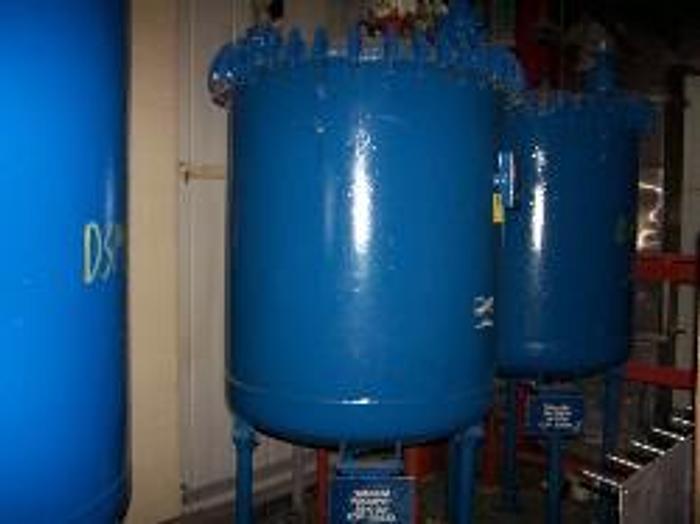 Used Pfaudler 300 gallon #5015 glass lined vacuum receiver