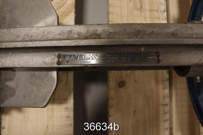 Used Velan 6" Hand Operated Knife Gate Valve #36634