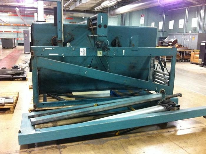 Used 26" WIDE MARTIN ROLL SPLICER 50" DIAMETER ROLLS