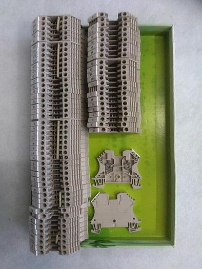 1400 Durchgangsklemmen, Reihenklemmen + Zubehör, , neu -70%