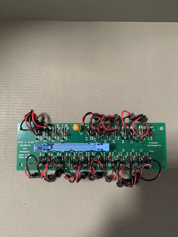 Used Vickers Instruments Solenoid PCB PER8B00C