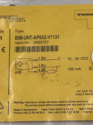 Turck BIM-UNT-AP6XZ-V1131