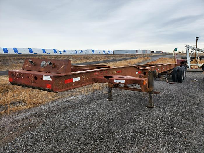 Used 40' Delta Container / Chassis Trailer - 3 Axle