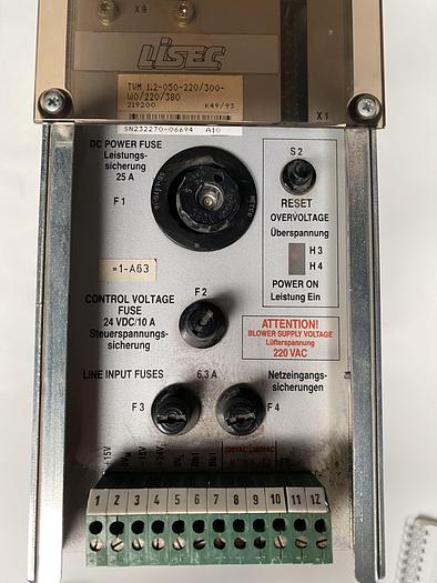 Used Indramat TVM 1.2-050-220