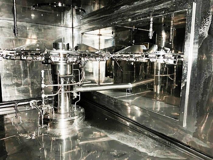 Unused Filler, Bottle, Rotary, 120-Valve, Mitsubishi, Aseptic #C743900