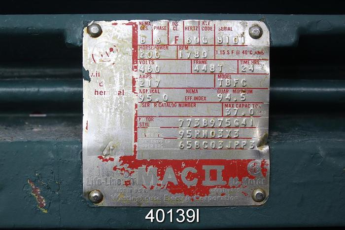 Used Beloit Shark Pulper, Model 3620, 122x92x136, Type #40139