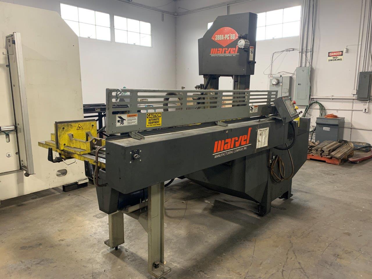 Used 2013 Marvel 380A-PC Vertical Tilt-Frame Band Saw