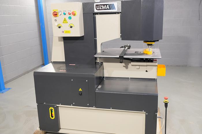 Used UZMA 65 ton Hydraulic Punching machine 625mm throat