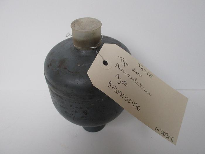 Used FETTE 2100 Accumulateur 12 bars