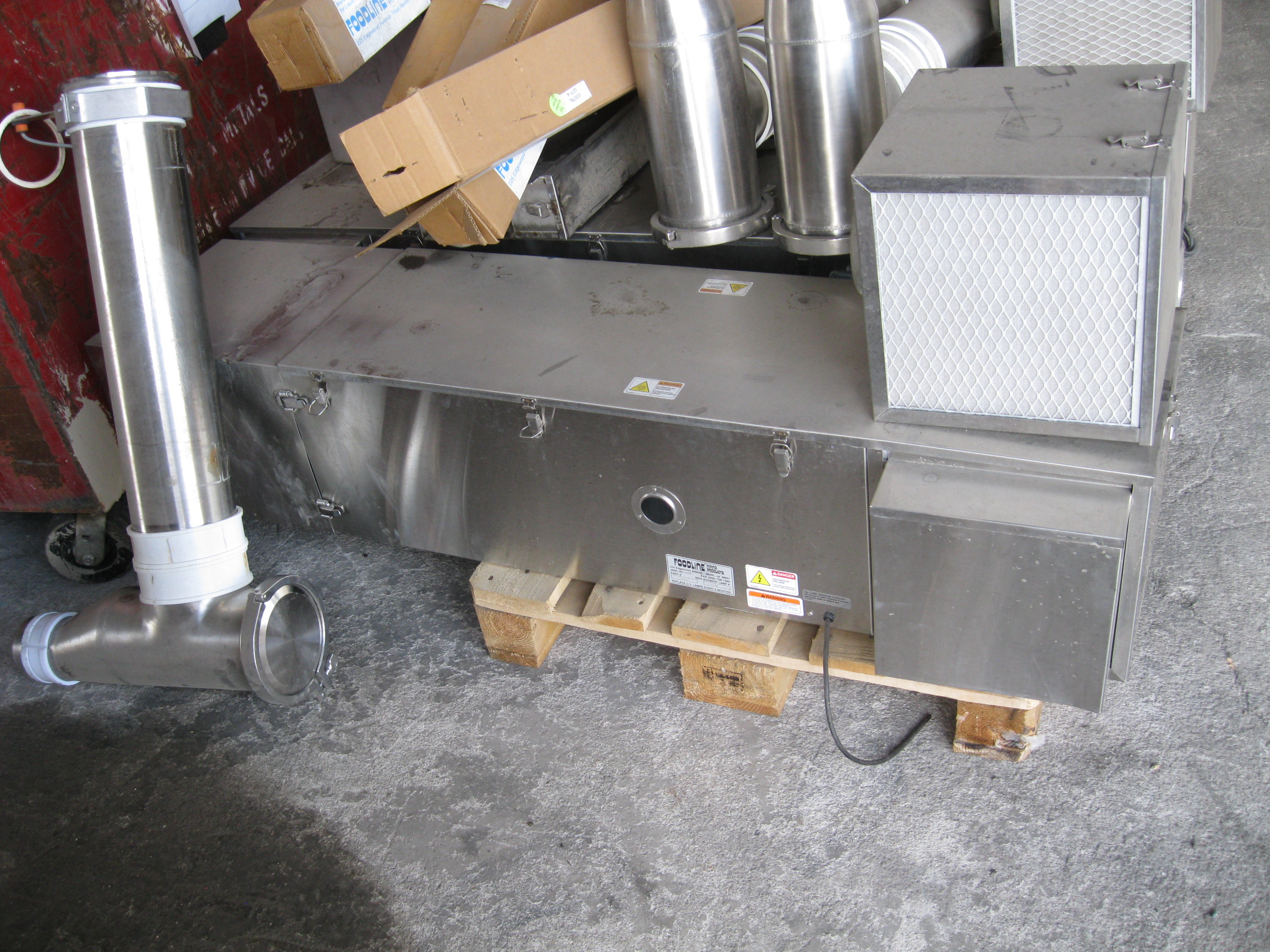 Usado TANK AIR PURIFIER MODEL MODEL: #SC-26AB FOR TANKS 15,000-30,000 GALLONS