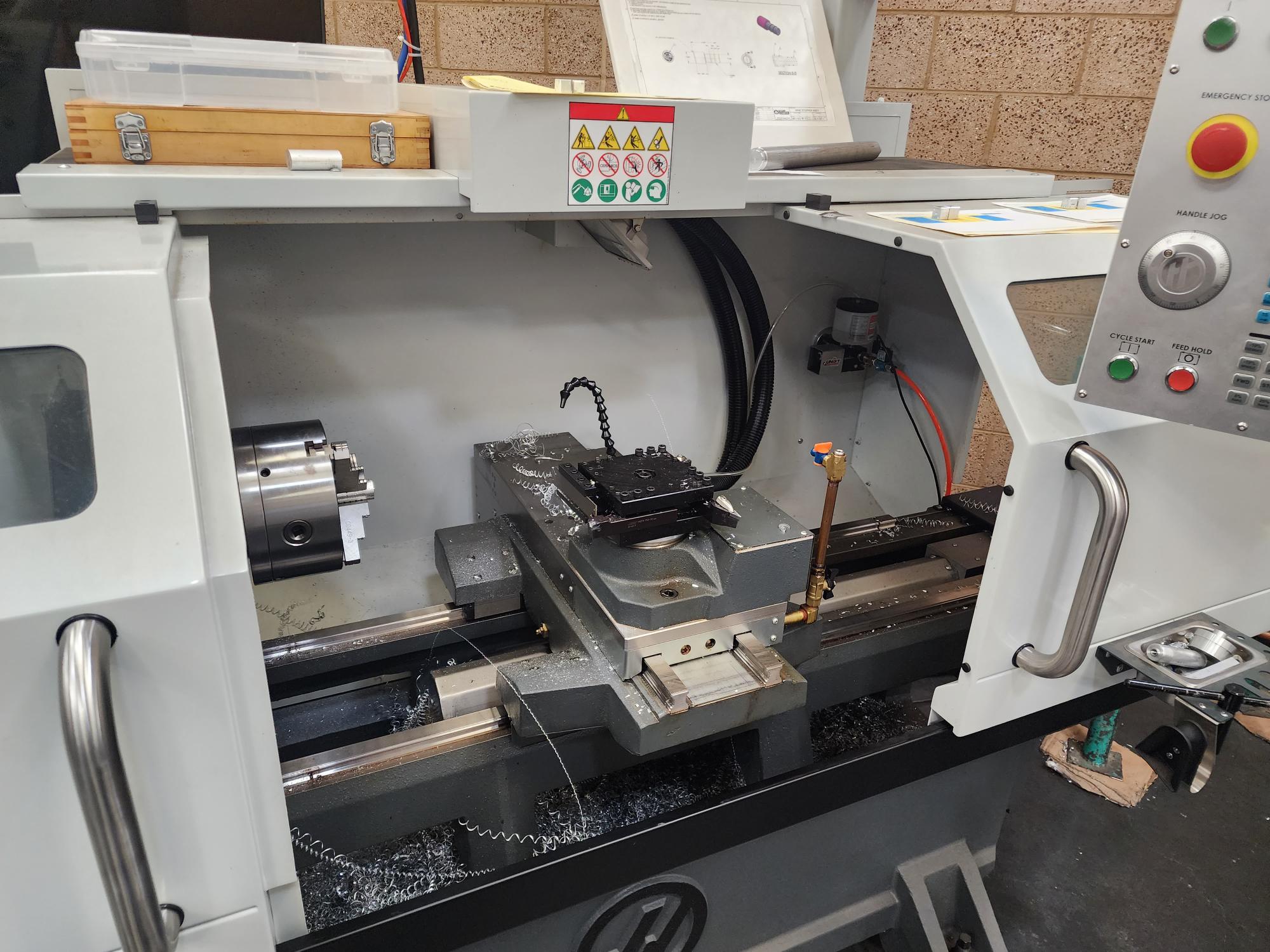 Used Sold 2019 Haas TL1 CNC Tool Room Lathe 6938 1 at Wheeler