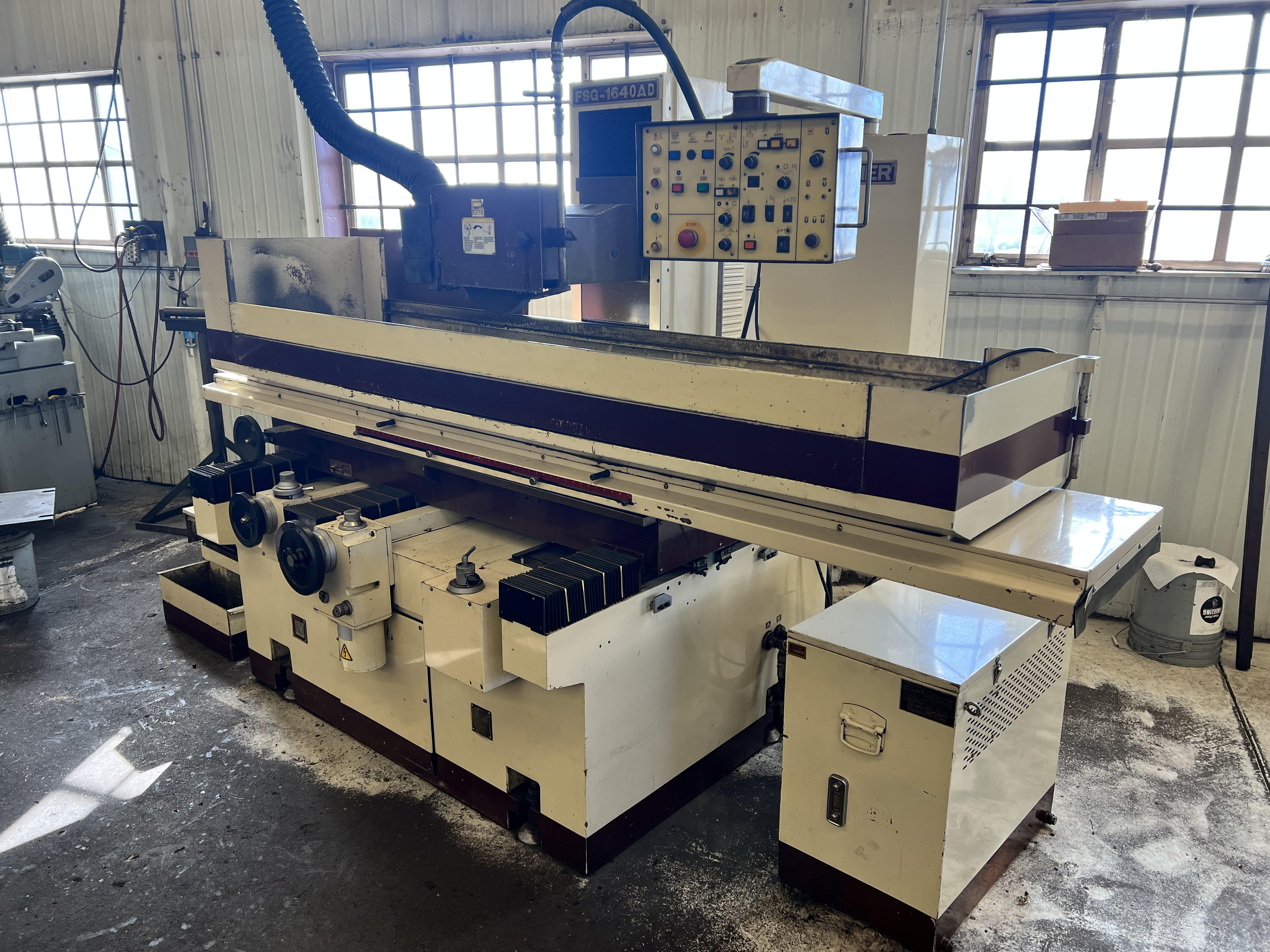 Used Sold 1993 Chevalier FSG1640AD 3Axis Surface Grinder 16" x 40" 6676 at Wheeler M...