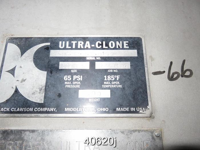 Used Black Clawson Ultra Clone 4-Stage Low Density Cleaner System #40620