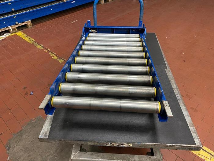 Gebraucht Klapp-Element Durchgangsklappe Overbeck Fördertechnik Rollenbahn