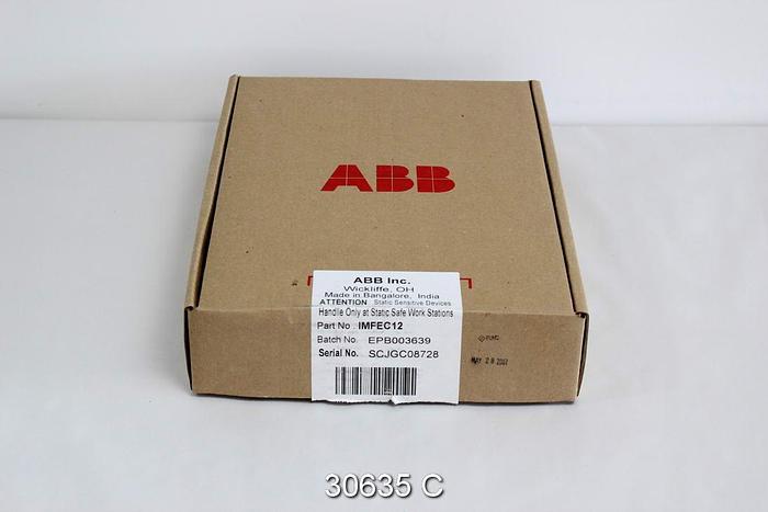 Used ABB IMFEC12 Analog Input Module for ABB Symphony/INFI90 #30635