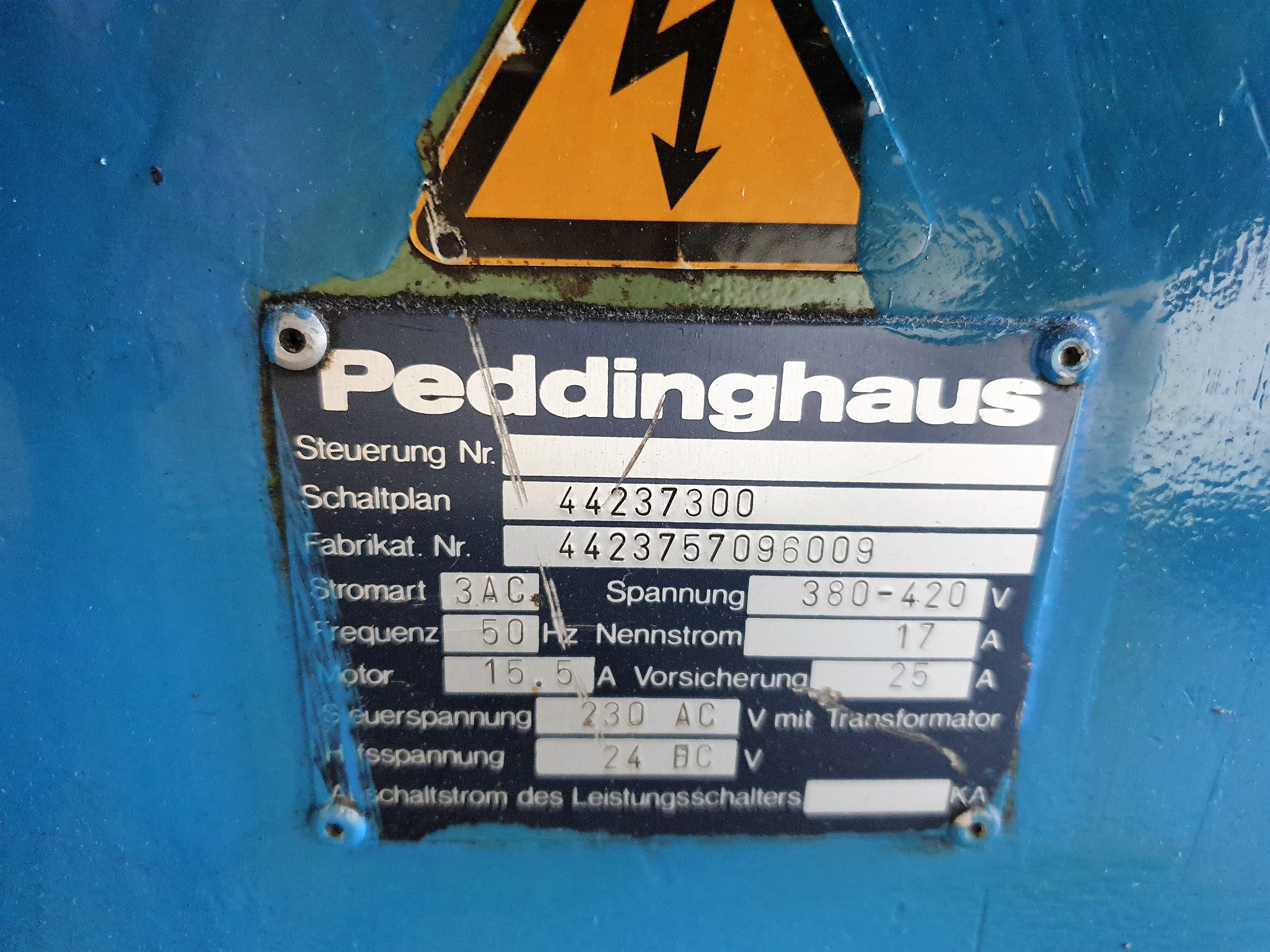 Gebruikt 1996 PEDDINGHAUS Peddimax 1002