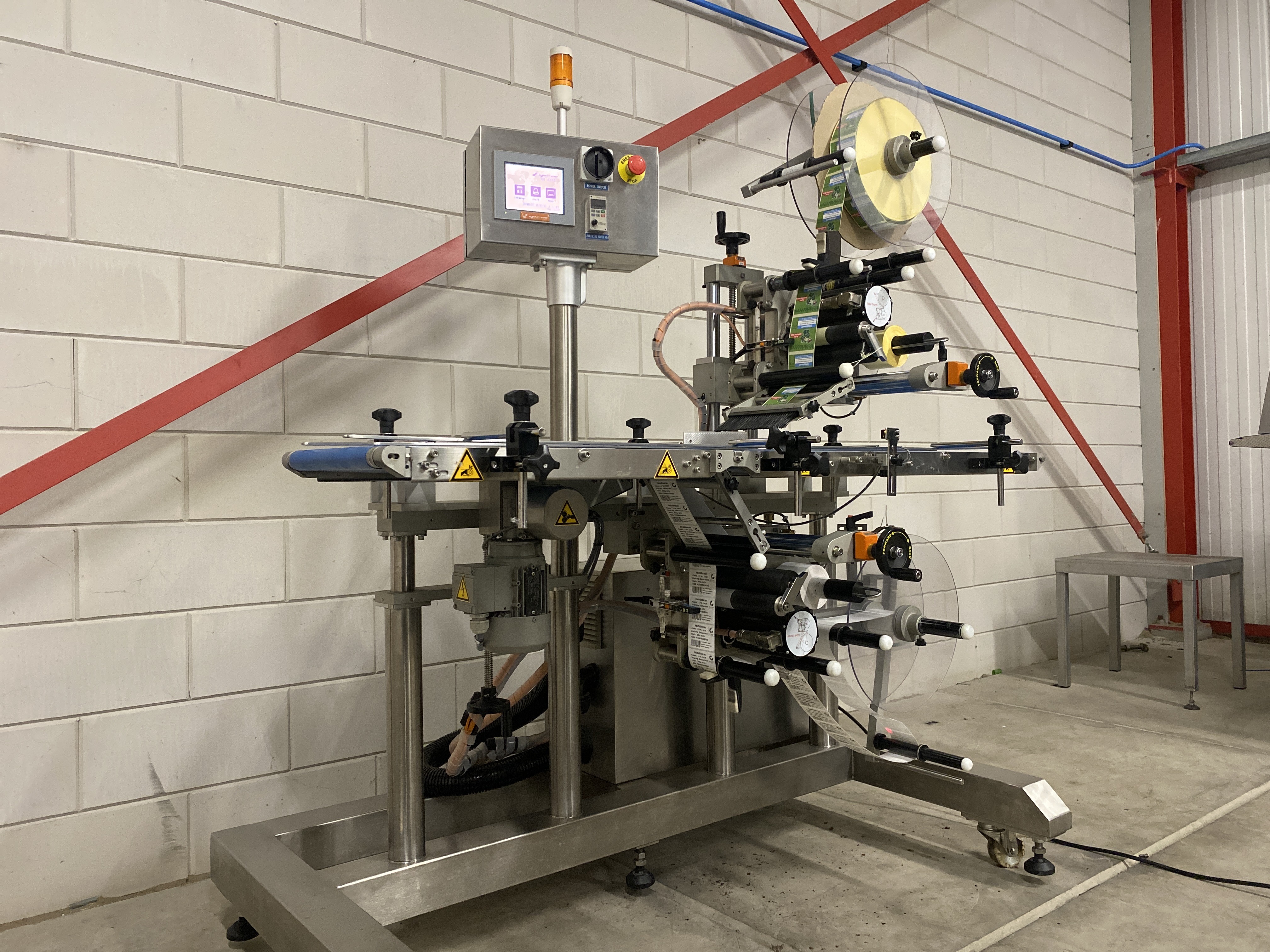 Used Espera 1000 top and bottom labeling