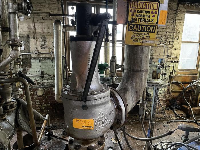 Used ALLIED VALVE, INC. S/S ACID BOILER VALVE