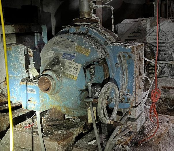 Used Beloit DD4000 Disc Refiner, 20/24"