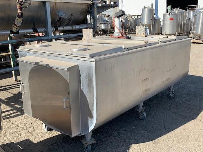 Used Sunset 585 Gallon Stainless Steel Milk Farm Tank