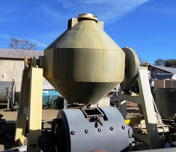 Used 100 CU. FT. GEMCO DOUBLE CONE BLENDER - 304 S/S