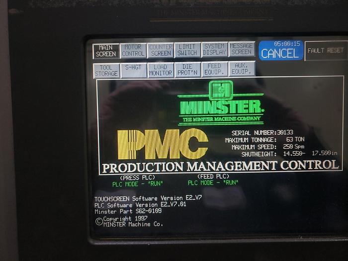 Used 2002 MINSTER P2H-63-39x24-FW