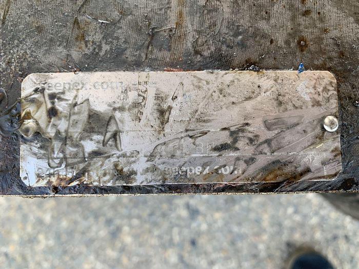 Used Pump, Moyno, 7-1/2 HP, 3", Progressive Cavity, Seepex #S743659