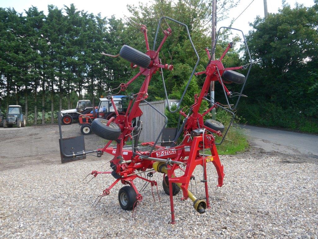 Used JF Stoll Z665 Hydro Tedder