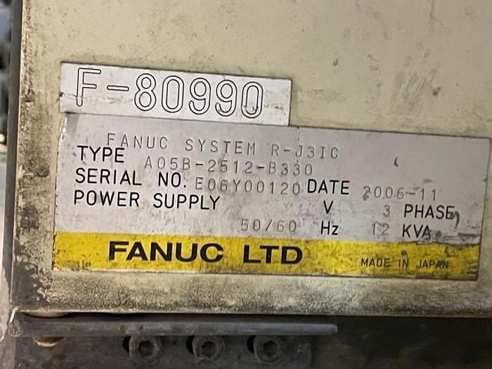 Used FANUC M-16iB/20, WITH R-J3iC CONTROL, CABLES & TEACH PENDANT.