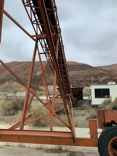 Used Ross Bandit 12 Portable Concrete Batch Plant