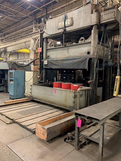 Used Press Die Spotting Hydraulic
