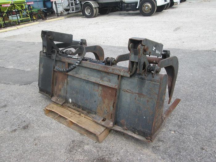 Used Bobcat Skid Steer Grapple Rake