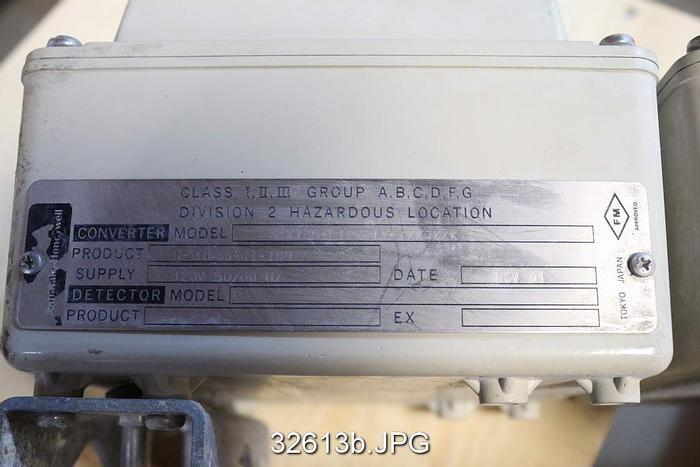 Used Yamatake-Honeywell KIX18B-E12X2TY-XXXOXXX Magnetic Flow Transmitter #32613