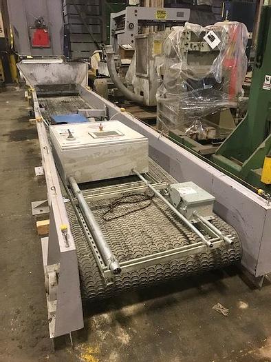 Used VECOPLAN RG42/40 XL PV SHREDDER W/ CONVEYOR