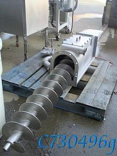 Used Blancher, Screw, 24" X 8', S/st, Utilicon, Steam, #C730496