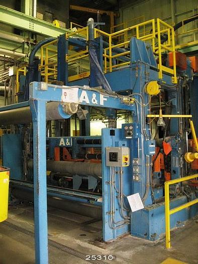 Used Jagenberg VARI-DUR Winder, Jagenberg Vari-Dur With A&F Upgrades In 2001. Max Web Width 118" At Unwind, 115" At Windup. Drum Face 125". Max Speed 5000 Fpm On 50 Lb/3000 Sq Ft. Balance Speed 5500 Fpm. Max Wound Roll Diameter 60". Min Slit Width 20". #25310