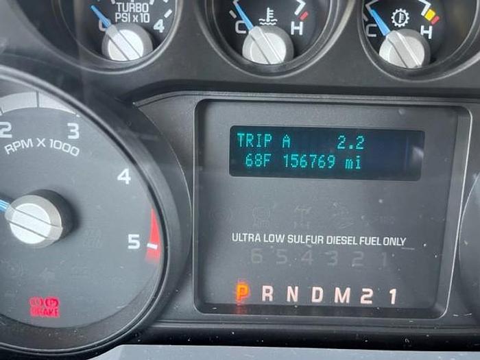 Used Altec AT40-G Bucket Boom on 2015 Ford F550 4x4 Extended Cab Utility Bucket Truck