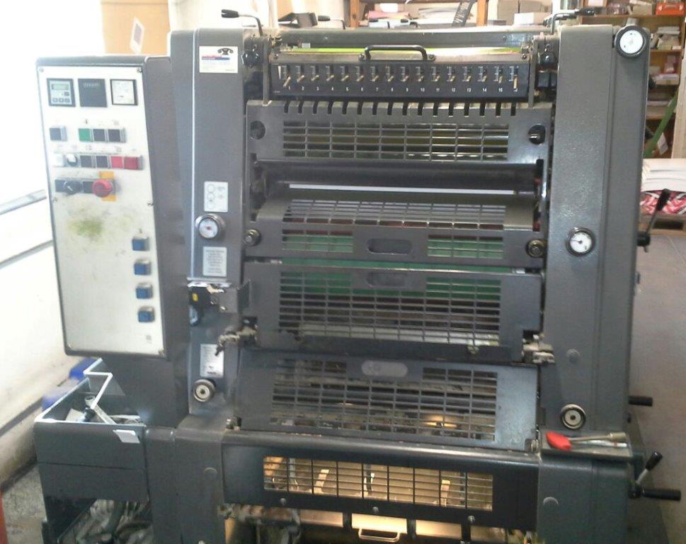 Used Heidelberg GTO 524P3 fourcolor offset printing 1999