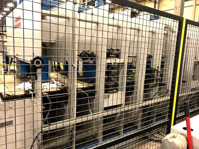 Used Simimpianti Feed Through Hot Press