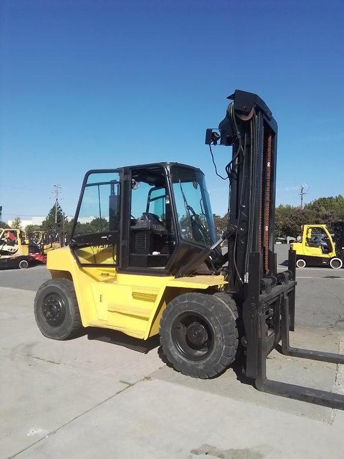 Used 2011 Hyster H190HD Duplex Mast w/ Independent Sideshifting Fork Positioner