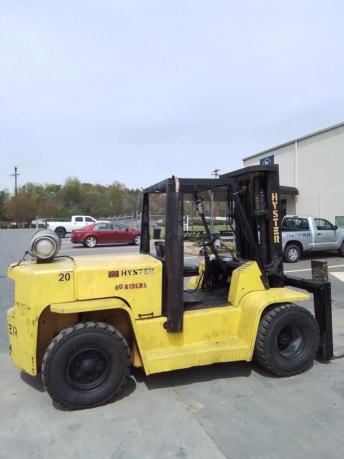 Used 1988 Hyster H135 Big Pneumatic 13.5K