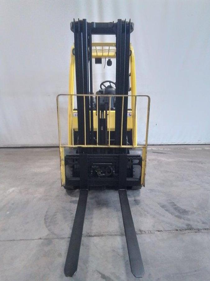 Used 2012 Hyster H50CT Pneumatic Triple Mast w/ Side Shifter