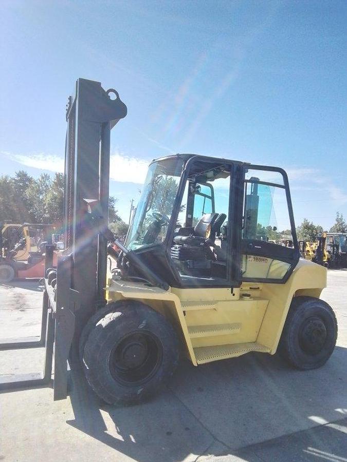 Used 2011 Hyster H190HD Duplex Mast w/ Independent Sideshifting Fork Positioner