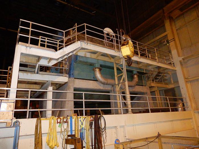 Used DORR-OLIVER VALMET FILTER DISK SAVALL STAINLESS STEEL LOW USE