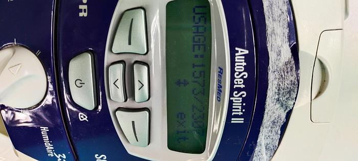 Gebraucht ResMed S8 AutoSet Spirit II CPAP-Gerät mit Tasche